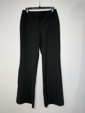 Le Chateau Wool Blend Black Trousers Size 7/8 Made In Canada